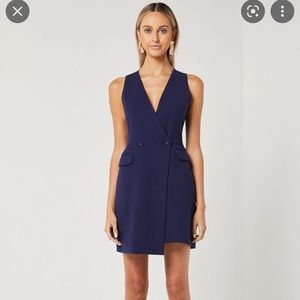 Elliatt Maya Dress - Navy - Size Small